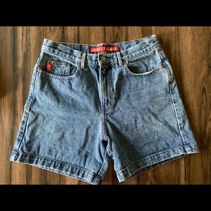 Vintage 90’s High Rise Guess Jean Shorts